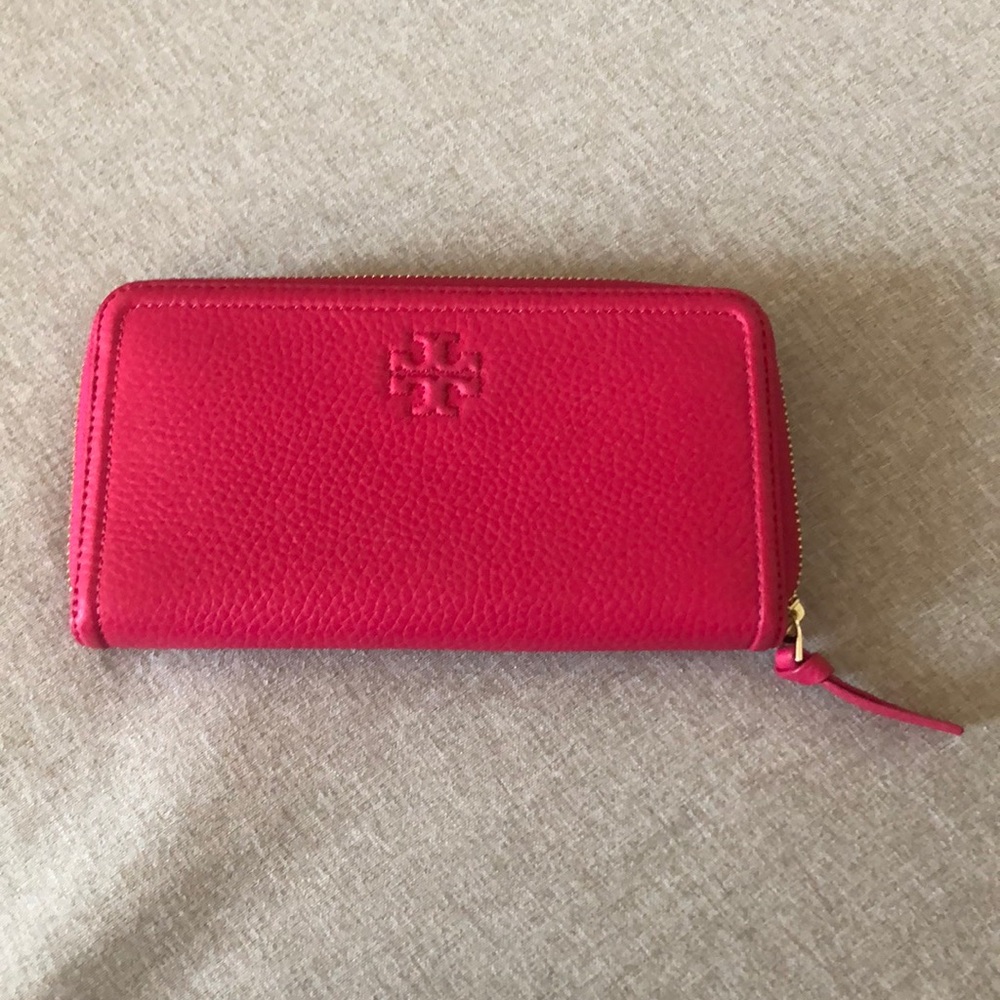 Hot Pink Tory Burch Wallet